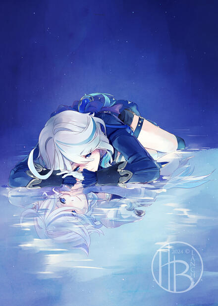 Furina and Focalors from Genshin Impact